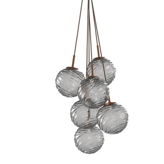 Gaia LED Pendant in Burnished Bronze (404|CHB0092-0F-BB-S-C01-L1)