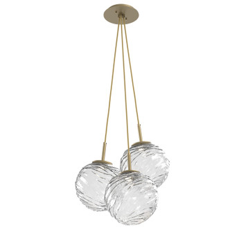 Gaia LED Pendant in Gilded Brass (404|CHB0092-0E-GB-C-C01-L3)