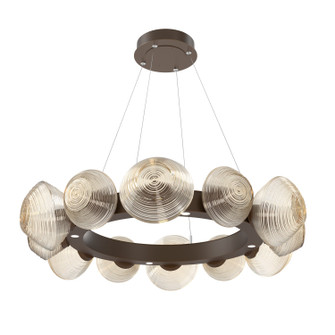 Mesa LED Chandelier in Flat Bronze (404|CHB0089-36-FB-A-CA1-L3)