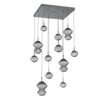 Mesa LED Chandelier in Gunmetal (404|CHB0089-12-GM-S-C01-L1)