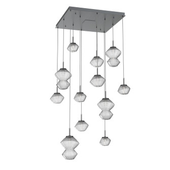 Mesa LED Chandelier in Gunmetal (404|CHB0089-12-GM-C-C01-L3)