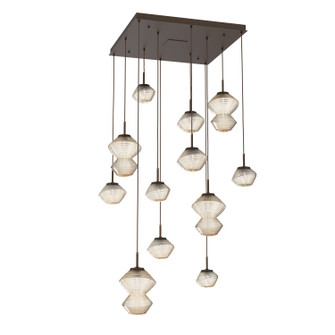 Mesa LED Chandelier in Flat Bronze (404|CHB0089-12-FB-A-C01-L1)