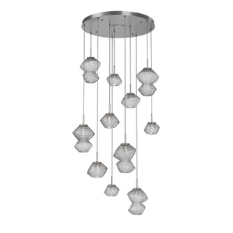 Mesa LED Chandelier in Satin Nickel (404|CHB0089-11-SN-C-C01-L1)