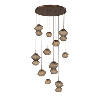 Mesa LED Chandelier in Oil Rubbed Bronze (404|CHB0089-11-RB-B-C01-L1)