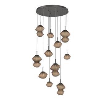 Mesa LED Chandelier in Graphite (404|CHB0089-11-GP-B-C01-L1)