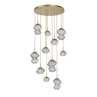 Mesa LED Chandelier in Gilded Brass (404|CHB0089-11-GB-C-C01-L1)