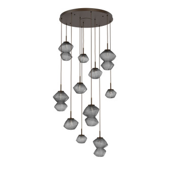 Mesa LED Chandelier in Flat Bronze (404|CHB0089-11-FB-S-C01-L1)