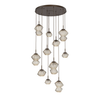 Mesa LED Chandelier in Flat Bronze (404|CHB0089-11-FB-A-C01-L3)