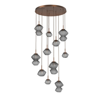 Mesa LED Chandelier in Burnished Bronze (404|CHB0089-11-BB-S-C01-L1)