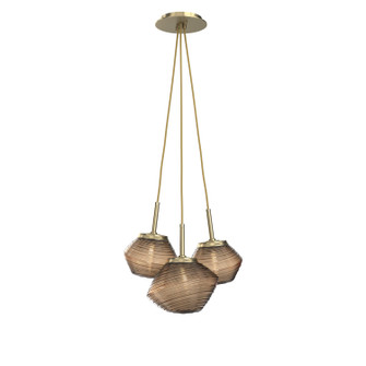 Mesa LED Pendant in Heritage Brass (404|CHB0089-0E-HB-B-C01-L3)