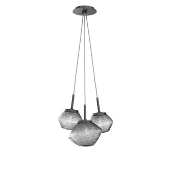 Mesa LED Pendant in Graphite (404|CHB0089-0E-GP-S-C01-L3)