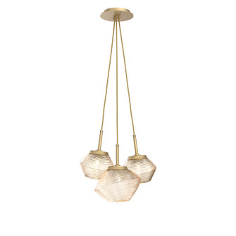 Mesa LED Pendant in Gilded Brass (404|CHB0089-0E-GB-A-C01-L1)