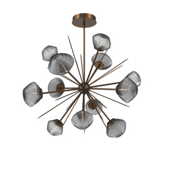 Mesa LED Chandelier in Flat Bronze (404|CHB0089-0B-FB-S-001-L1)