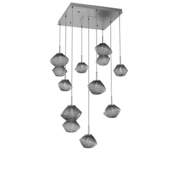 Mesa LED Chandelier in Satin Nickel (404|CHB0089-09-SN-S-C01-L3)