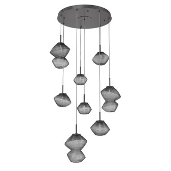 Mesa LED Chandelier in Graphite (404|CHB0089-08-GP-S-C01-L3)