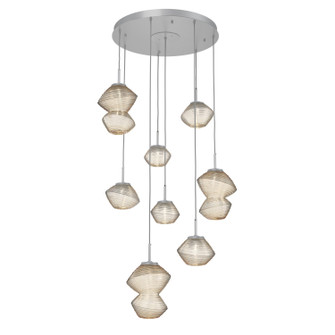Mesa LED Chandelier in Classic Silver (404|CHB0089-08-CS-A-C01-L1)