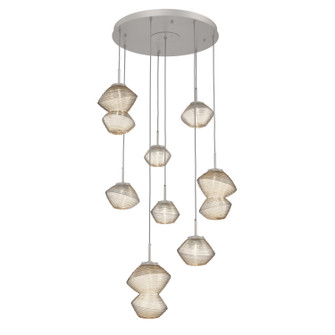 Mesa LED Chandelier in Beige Silver (404|CHB0089-08-BS-A-C01-L3)