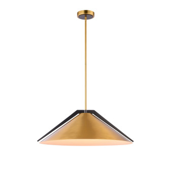 Baltic Three Light Pendant in Brass and black (78|AC11914BR)
