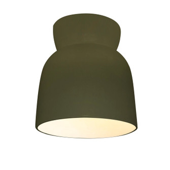 Radiance One Light Outdoor Flush Mount in Matte Green (102|CER-6190W-MGRN)