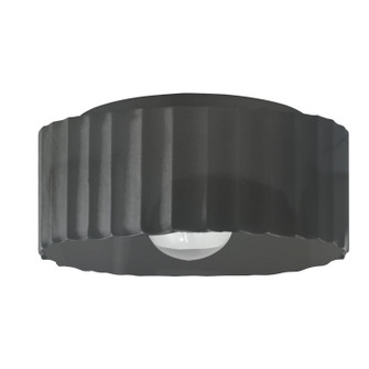 Radiance One Light Outdoor Flush Mount in Gloss Grey (102|CER-6187W-GRY)