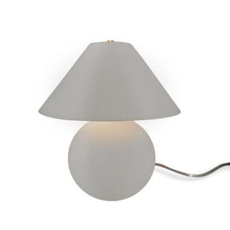 Portable Two Light Portable in Matte White w/ Champagne Gold (102|CER-2545-MTGD)