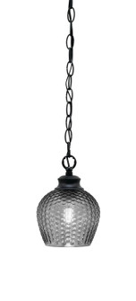 Zola One Light Pendant in Matte Black (200|92-MB-4602)