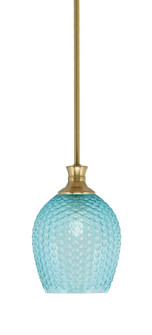 Zola One Light Pendant in New Age Brass (200|76-NAB-4905)