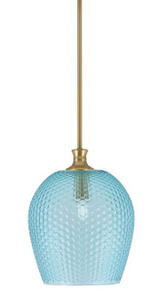 Zola One Light Pendant in New Age Brass (200|75-NAB-4205)