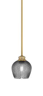 Zola One Light Pendant in New Age Brass (200|72-NAB-4602)