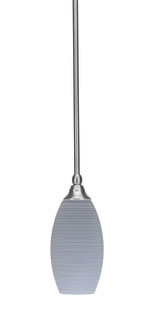 Stem One Light Mini Pendant in Brushed Nickel (200|23-BN-4042)