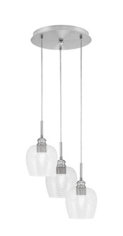 Array Three Light Pendalier in Brushed Nickel (200|1818-BN-4812)