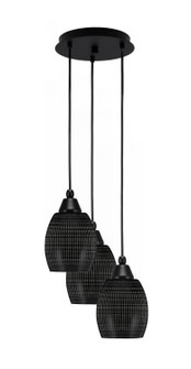 Array Three Light Pendalier in Matte Black (200|1816-MB-4029)