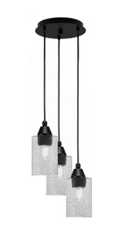 Array Three Light Pendalier in Matte Black (200|1816-MB-3002)