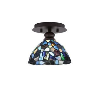 Edge One Light Semi-Flush Mount in Espresso (200|1160-ES-9955)