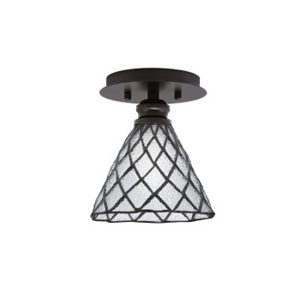 Edge One Light Semi-Flush Mount in Espresso (200|1160-ES-9185)