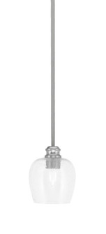 Edge One Light Mini Pendant in Brushed Nickel (200|1151-BN-4810)