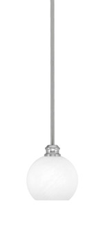 Edge One Light Mini Pendant in Brushed Nickel (200|1151-BN-4101)