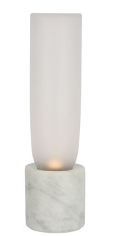 Volver LED Table Lamp in White Marble (182|KWTB50027CEW)