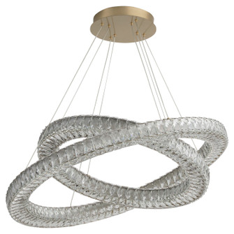 Élan LED Pendant in Aged Brass (440|3-876-40)