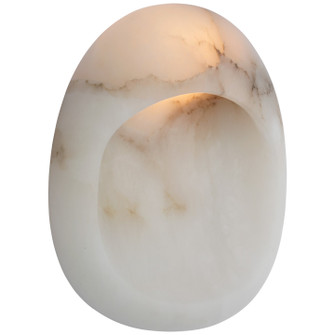 Esculpa LED Wall Sconce in Alabaster and Bronze (268|KW 2910ALB/BZ)