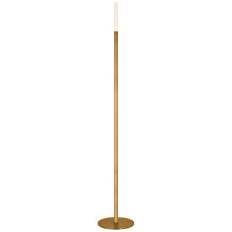 Rousseau LED Floor Lamp in Antique-Burnished Brass (268|KW 1280AB-EC)