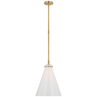 Parkington LED Pendant in Antique-Burnished Brass (268|CHC 5532AB-WG)