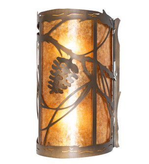 Whispering Pines Two Light Wall Sconce in Antique Copper (57|272092)