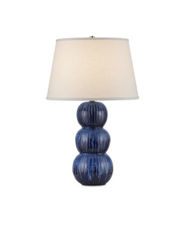 One Light Table Lamp in Blue (142|6000-0960)