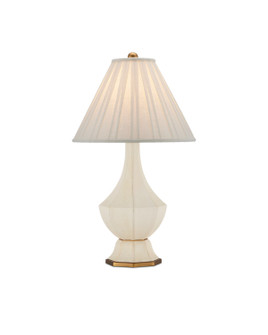 One Light Table Lamp in Beige/Antique Brass (142|6000-0926)