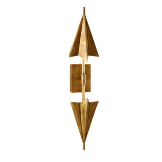 Canary Two Light Wall Sconce in Antique Brass (314|DWI17)