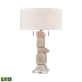 Burne LED Table Lamp in Antique White (45|H0019-10342-LED)