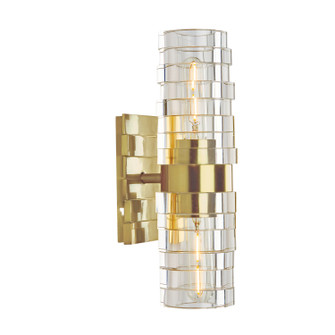 Murano Two Light Wall Sconce in Satin Brass (45|9765-SB-IC)