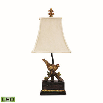 Perching Robin LED Table Lamp in Antique Black (45|91-171-LED)