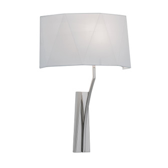 Diamond One Light Wall Sconce in Polished Nickel (45|8290-PN-WS)